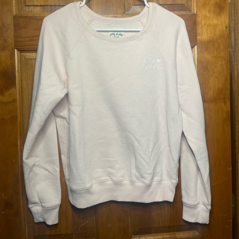 Light Pink Hollister Sweatshirt